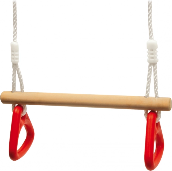 Leagăn și bară cu mânere gimnastice small foot