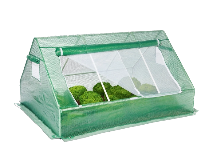 Mini seră de grădină verde 180 × 140 × 94 cm