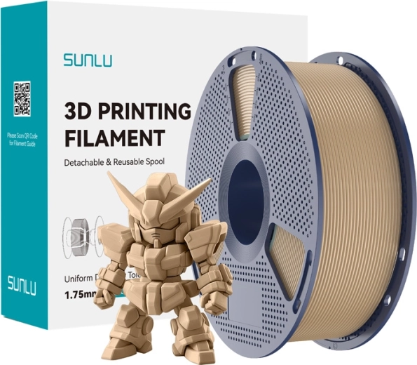 Filament SUNLU PLA+ 2.0 1,75 mm – stejar