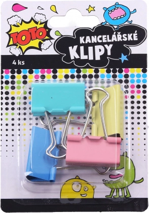 Clemă de birou 32 mm, set 4 buc.