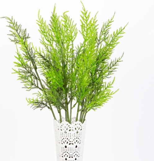 Plantă artificială verde cu tijă 9 × 45 cm