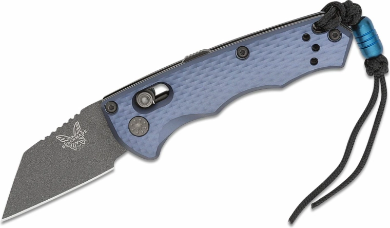 Cuțit de buzunar Benchmade Partial Immunity Crater Blue 5 cm