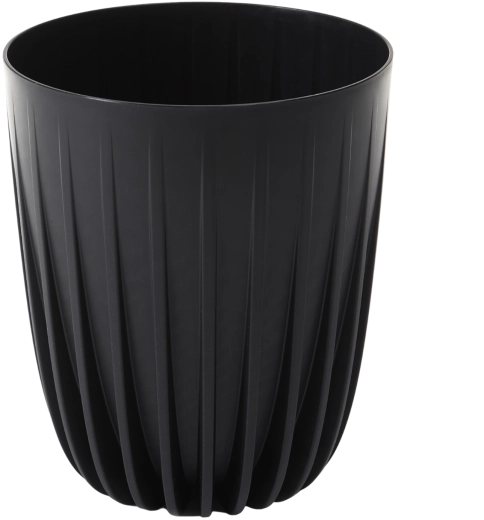 Ghiveci Mira Eco Recycled 39 cm negru