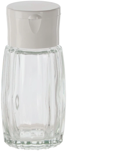 Recipient pentru condimente 50 ml cu capac alb