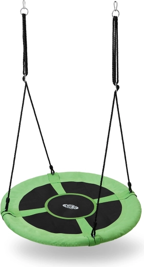 Leagăn tip cuib de barză NILS Camp 100 cm verde