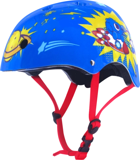 Cască de siguranță pentru copii, albastru închis, mărimea L