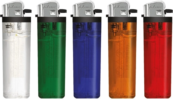 Brichetă cu cremene din plastic FireLight 0 – mix de culori (pachet 50 buc.)