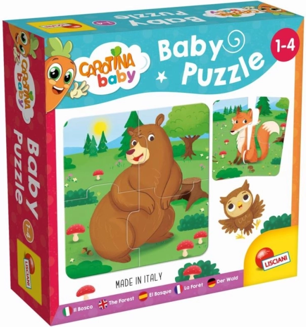 CAROTINA BABY PUZZLE - Pădurea