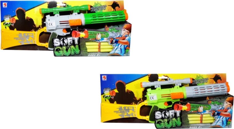 Pistolă cu săgeți din spumă pentru copii