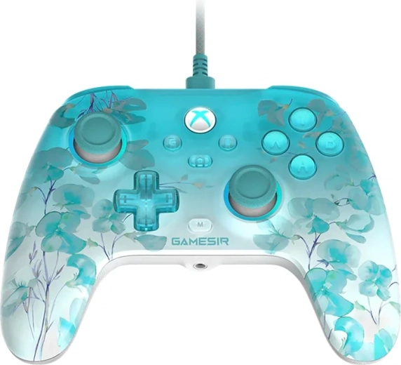 Controller de joc cu fir GameSir T7 Pro Floral pentru Xbox și PC