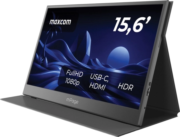 Monitor portabil Maxcom mPage 15 15,6" Full HD