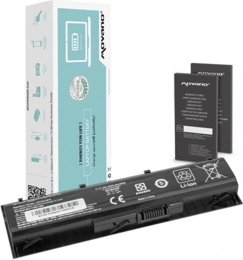 Baterie Movano PA06 HSTNN-DB7K pentru HP Omen 17-w și Pavilion 17-ab 4400 mAh (49 Wh)