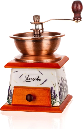 Râșniță manuală de cafea cu mecanism ceramic Lavender