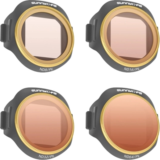 Set filtre ND/PL Sunnylife pentru DJI Mini 5 Pro (ND8/PL, ND16/PL, ND32/PL, ND64/PL)