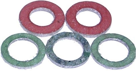 Garnitură pentru piulițe olandeze 1/2, tip klingerit, 12 × 18 × 2 mm, set 5 buc