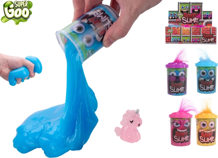 Super Goo slime – monstru păros 8 cm, 100 g