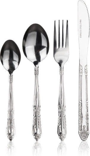 Set de tacâmuri din inox Deborah 24 piese APETIT