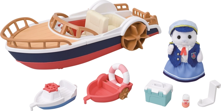 Bărcuța de excursie a marinarului-focă Sylvanian Families