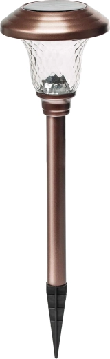 Lămpi solare de grădină cu țăruș 42 cm, set 6 buc.
