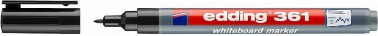 Marker pentru tablă Edding 361 negru - 1 bucată