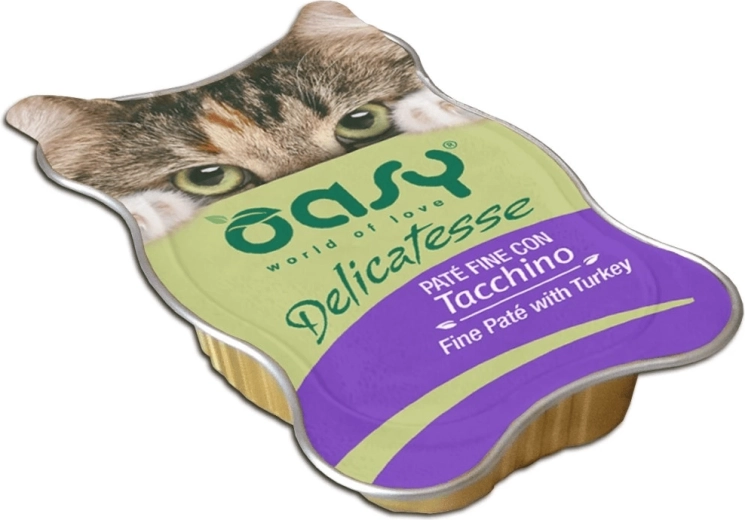 Oasy Delicatesse pate cu curcan 85 g