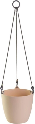 Ghiveci suspendat Ariella 21 cm roz