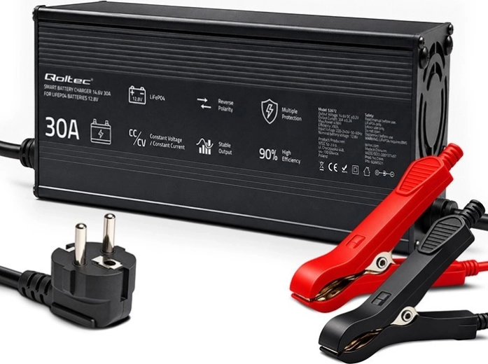Încărcător pentru acumulatori LiFePO4 12 V 30 A