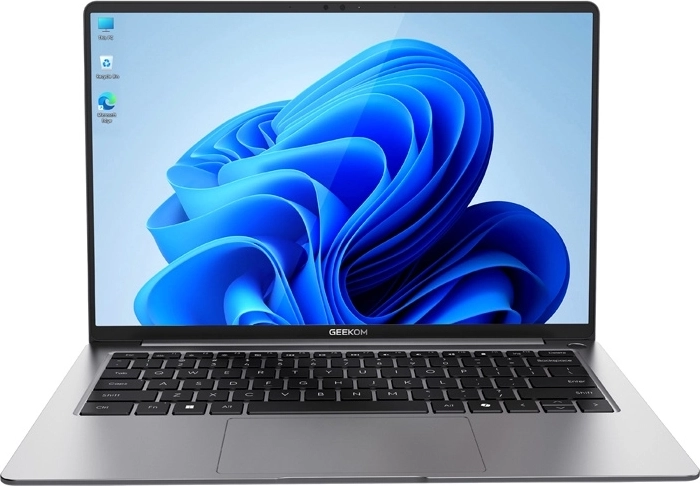 GEEKOM GeekBook X14 Pro notebook OLED de 14" cu Intel Core Ultra 5, 16 GB RAM, 500 GB SSD și Windows 11 Pro