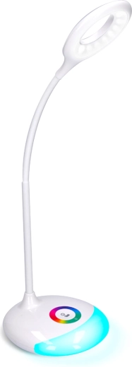 Lampiță LED de birou Solight, reîncărcabilă, 5 W, cu iluminare de fundal RGB