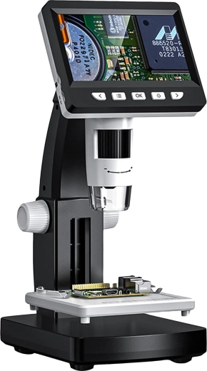 Microscop digital Renew Force G600 cu afișaj LCD de 4,3 inci
