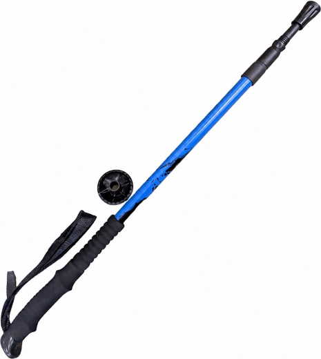 Băț de trekking reglabil pentru nordic walking 65–135 cm