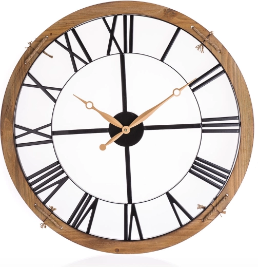 Ceas de perete Gold Rim 60 cm