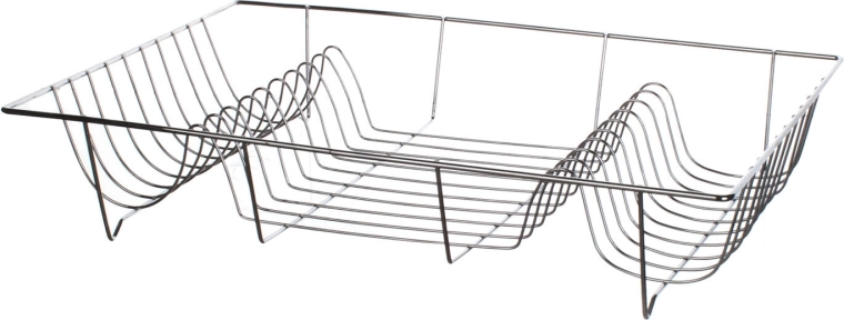 Suport de scurgere pentru vase 48 × 33 × 9 cm BANQUET, crom