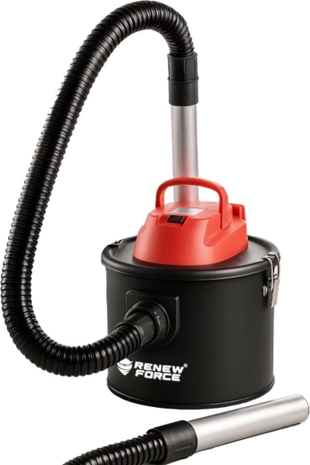 Aspirator industrial fără sac pentru cenușă Renew Force 10 l 800 W cu filtru HEPA și mănuși