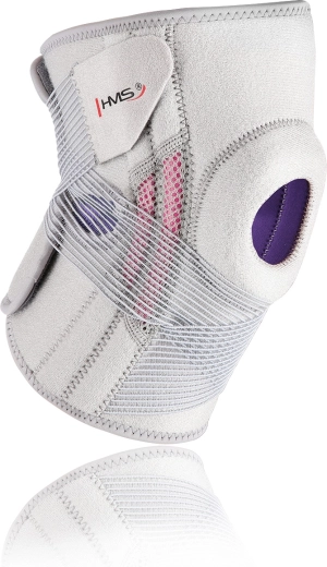 Orteză pentru genunchi HMS gri deschis