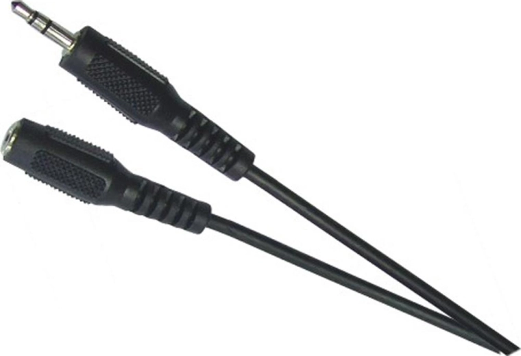 Cablu audio prelungitor Sencor, de la mufă jack de 3,5 mm la priză jack de 3,5 mm, 5 m