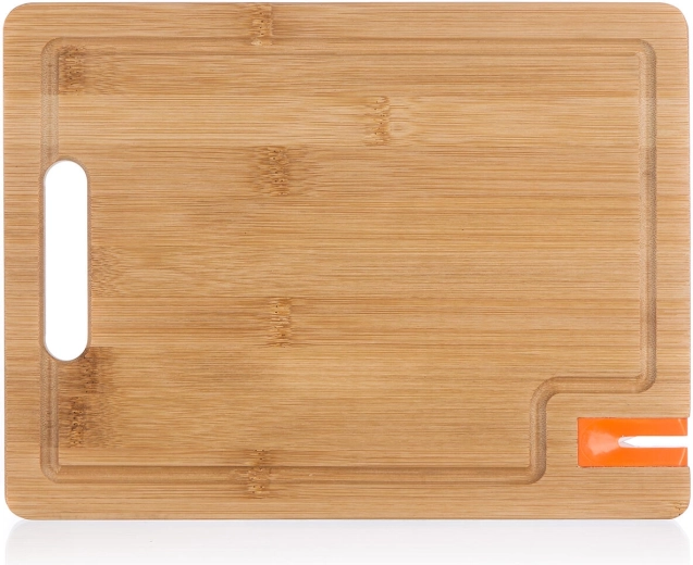 Tocător din bambus cu ascuțitor BRILLANTE 28 × 21 cm