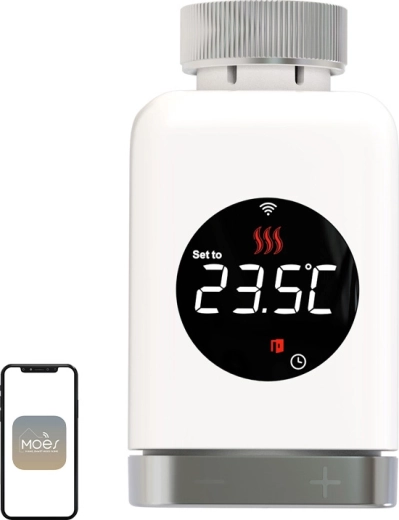 Cap termostatic Moes TRV 801 cu Wi‑Fi - 1 bucată
