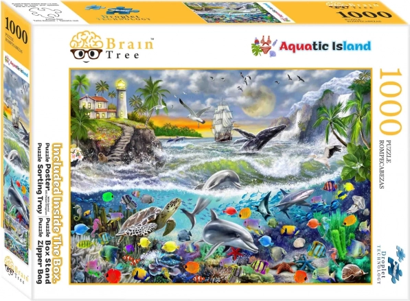 Puzzle Golful Insulelor de Brain Tree 1000 de piese