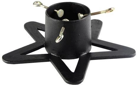 Suport pentru brad de Crăciun Stea din fontă 370 × 350 × 112 mm