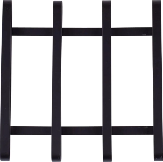 Altom Design suport negru pentru oală 18 × 18 cm