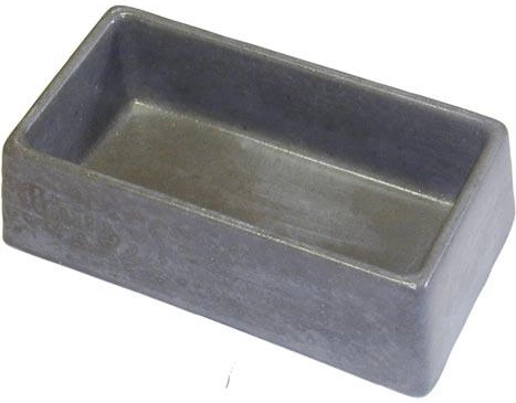 Castron din beton pentru rozătoare, dreptunghiular 245 × 135 × 75 mm