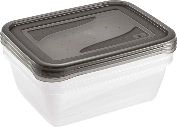 Keeeper Fresh & Freeze cutie pentru alimente 1,25 l, 3 buc.