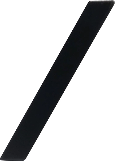 Semn pentru casă 95 mm din oțel inoxidabil – negru mat