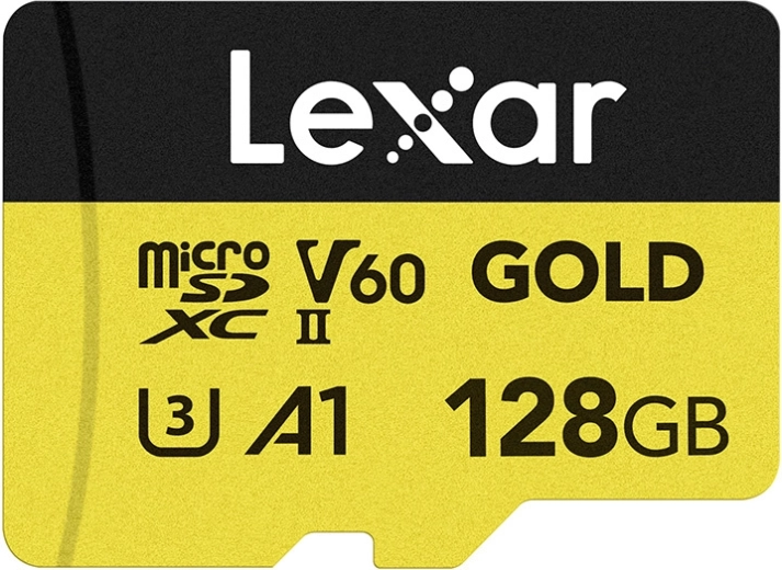 Card de memorie Lexar Gold microSDXC 128 GB