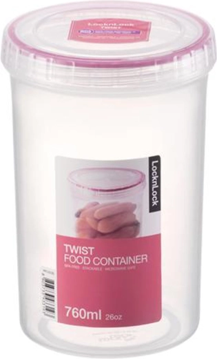 Doză pentru alimente LocknLock Twist rotundă 760 ml