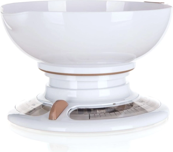 Cântar de bucătărie mecanic 3 kg Culinaria White