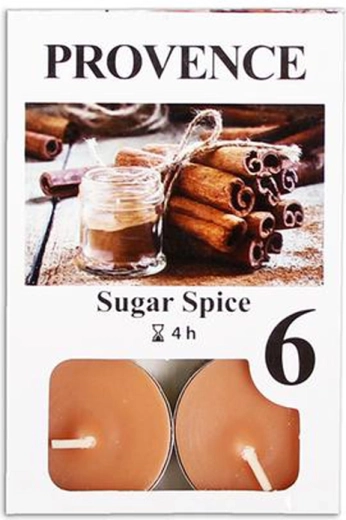 Lumânări pastilă Condimente Dulci, 6 buc