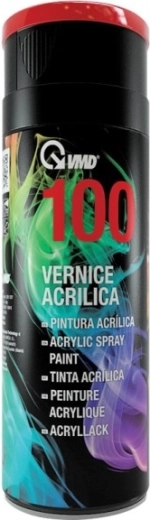 Spray email acrilic pentru metal, plastic și lemn, 400 ml – Roșu