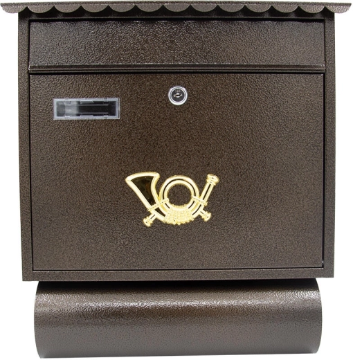 Cutie poștală antichizată maro 390 × 440 mm ST 104